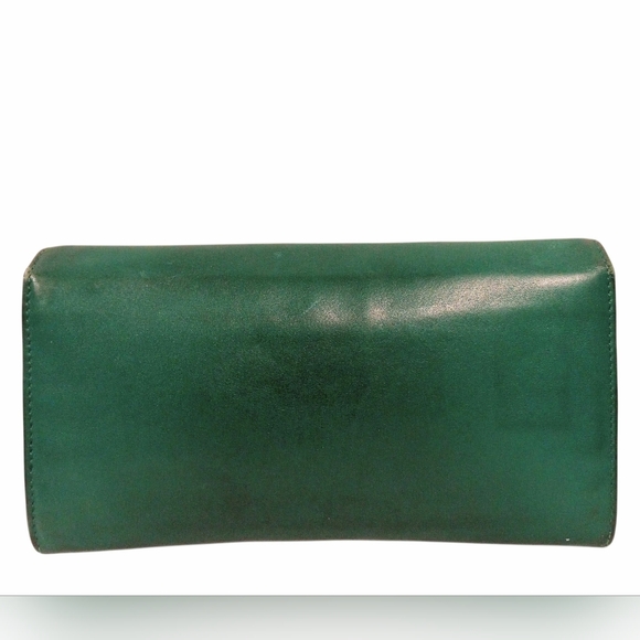 BVLGARI Calfskin Leather Long Vintage Wallet - Picture 4 of 15